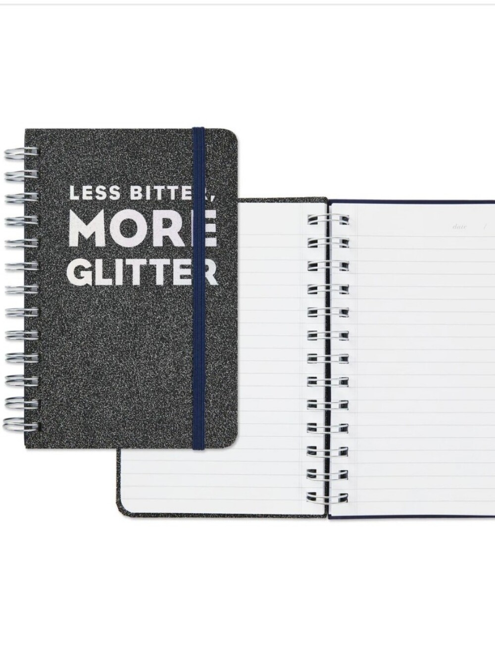 Hallmark Glitter Notebook New